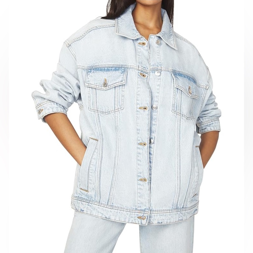We Wore What Oversized Denim Jacket